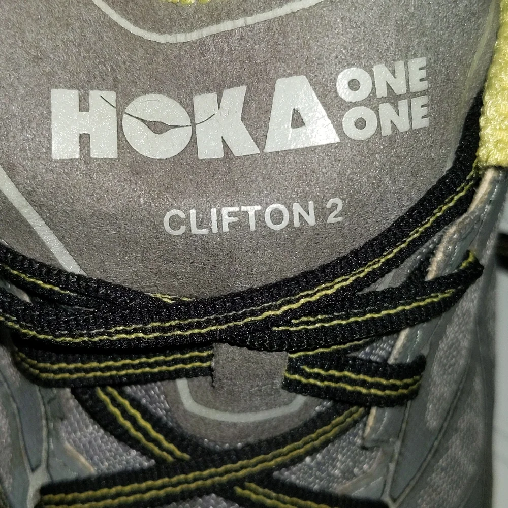 Hoka One One Clifton 2 Men's US Size 10 Shoes - Picture 7 of 13